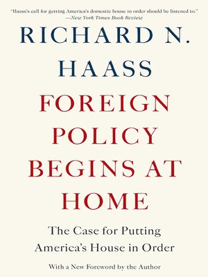 Foreign Policy Begins at Home - ebook